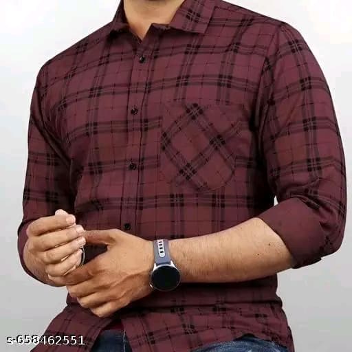 Classic Brown Check Shirt