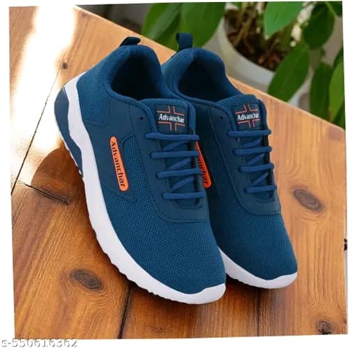 Stylish Grey Mesh Sneakers for Men.